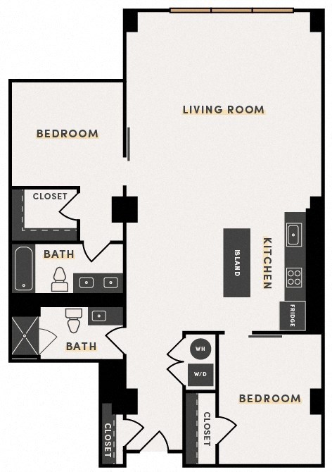 floor plan photo of the junction at white stone station in menomonee falls, wi